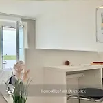 De Twargbutt Nordseeluft Vom Balkon Aus Schnuppern Lejlighed Dorumer Neufeld