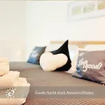 De Twargbutt Nordseeluft Vom Balkon Aus Schnuppern Lejlighed *