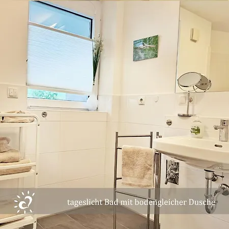 De Twargbutt Nordseeluft Vom Balkon Aus Schnuppern Apartmán