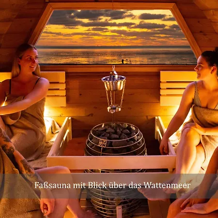 Apartmán De Twargbutt Nordseeluft Vom Balkon Aus Schnuppern
