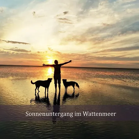 Apartment De Twargbutt Nordseeluft Vom Balkon Aus Schnuppern Dorumer Neufeld