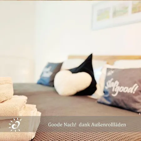 De Twargbutt Nordseeluft Vom Balkon Aus Schnuppern Apartmán