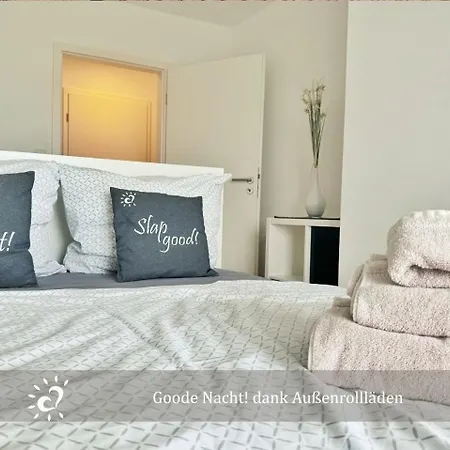 De Twargbutt Nordseeluft Vom Balkon Aus Schnuppern Apartmán