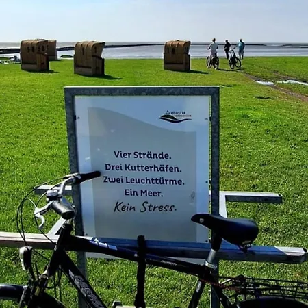 Apartmán De Twargbutt Nordseeluft Vom Balkon Aus Schnuppern