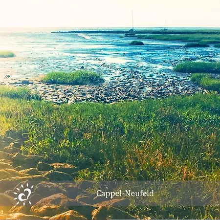 Apartmán De Twargbutt Nordseeluft Vom Balkon Aus Schnuppern *